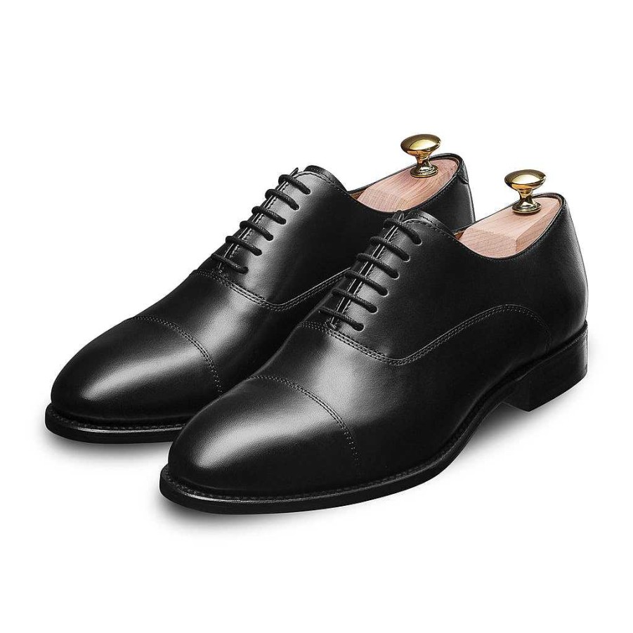 LodinG Black Oxford With Straight Toe Report Wickham 399 Clearance