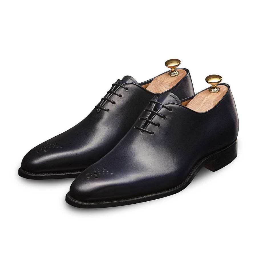 LodinG Oxford One-Cut A Bout Fleuri Milan 345 Navy Blue Online