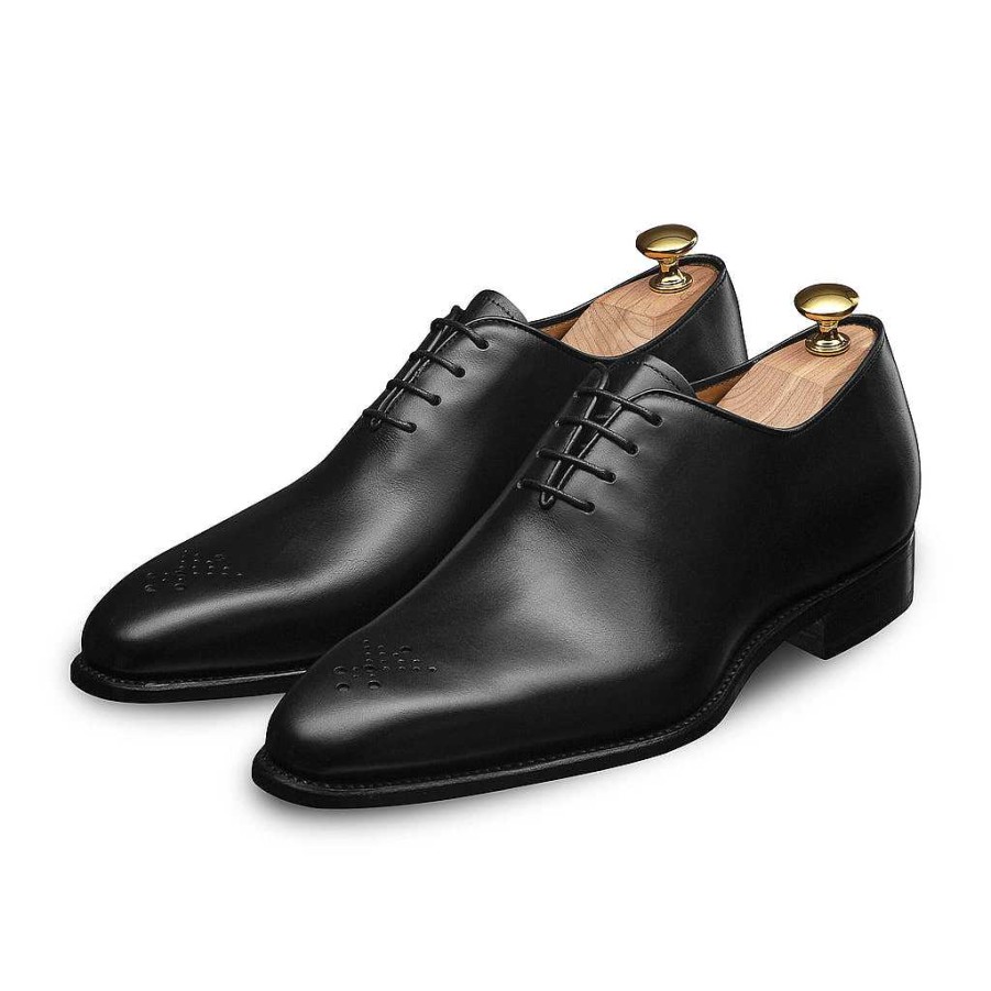 LodinG Oxford One-Cut A Bout Fleuri Milan 345 Black Wholesale