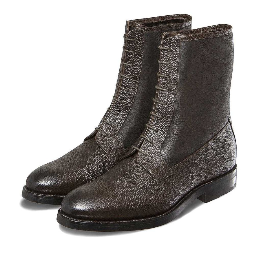 LodinG Balmoral Almaty 323 Brown Lined Ankle Boots Hot