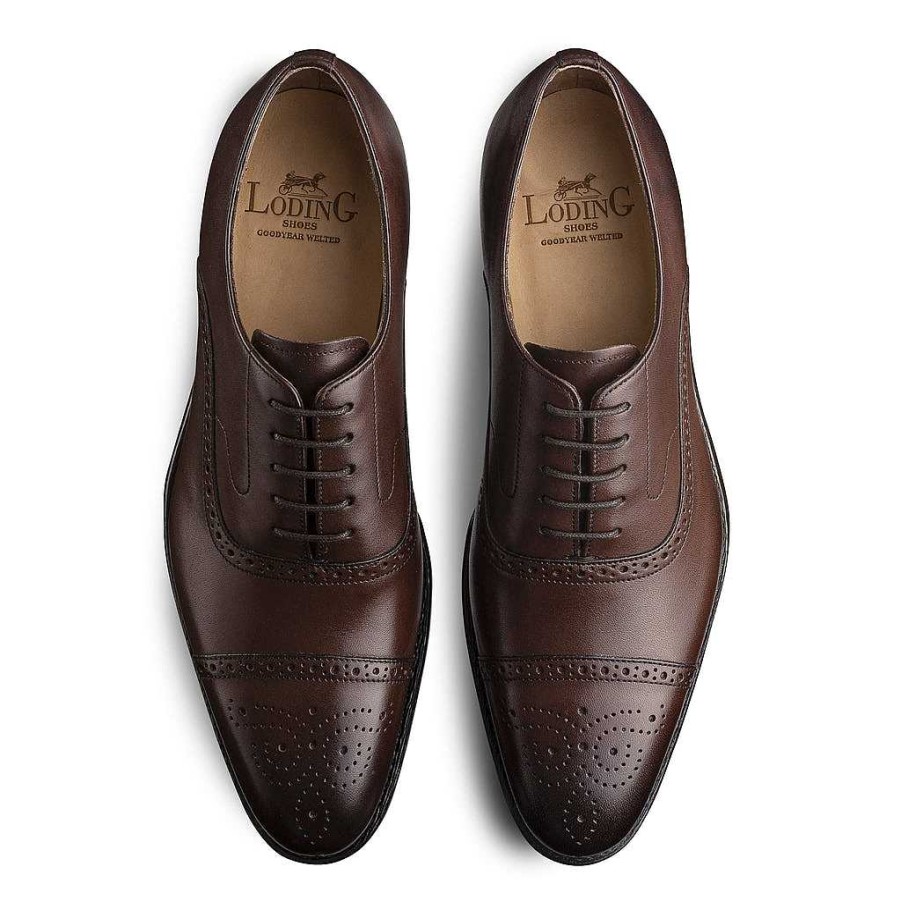 LodinG Oxford Brogue Newton 318 Brown Wholesale