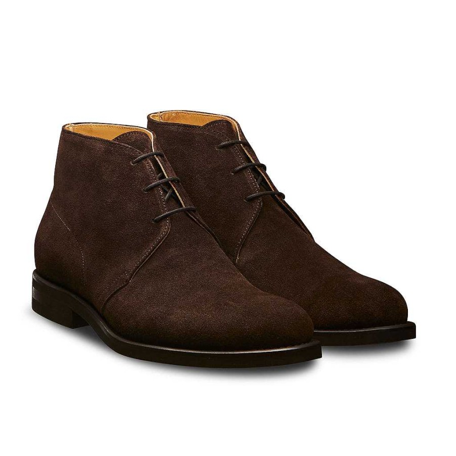 LodinG Osilo 374 Suede Calf Chukka Boots New