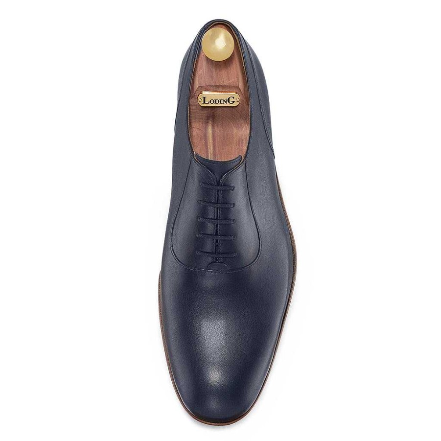 LodinG Richelieu Serge 1013 Navy Blue Clearance