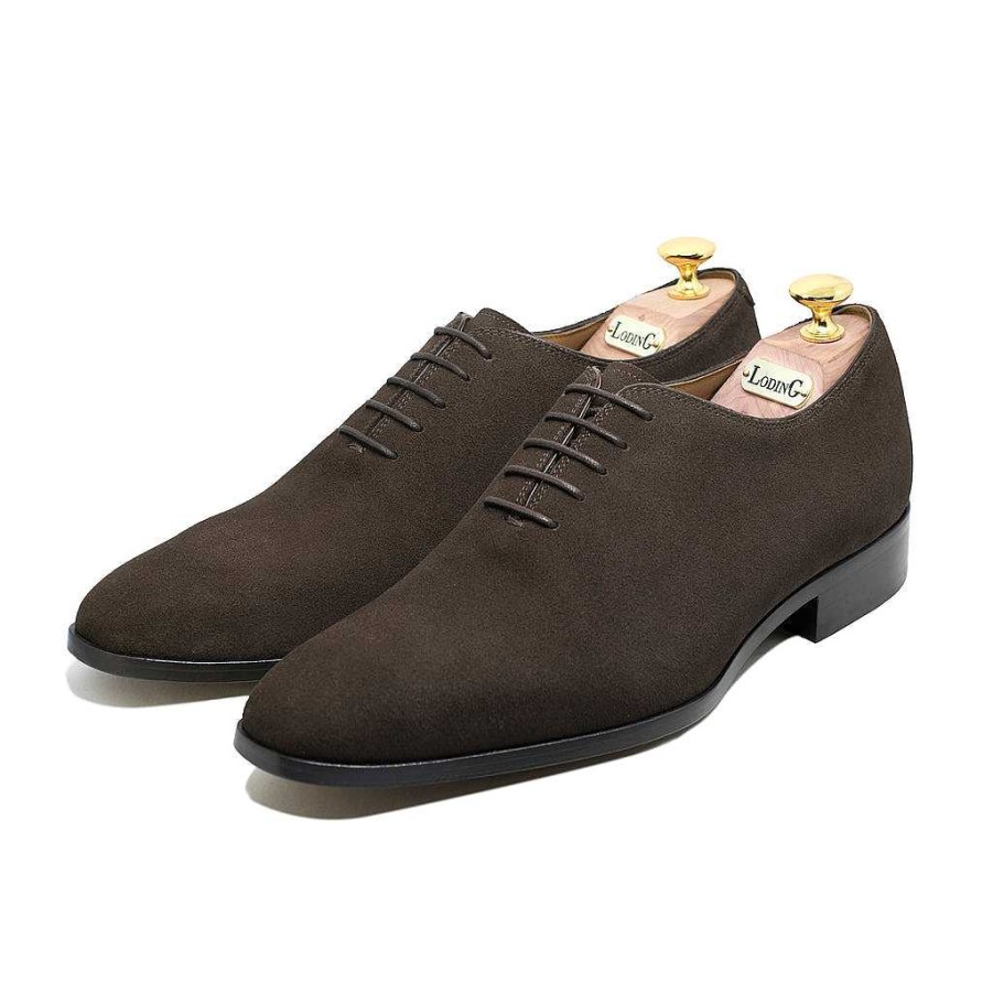 LodinG Richelieu One-Cut Giulio 1000 Calfskin Suede Hot