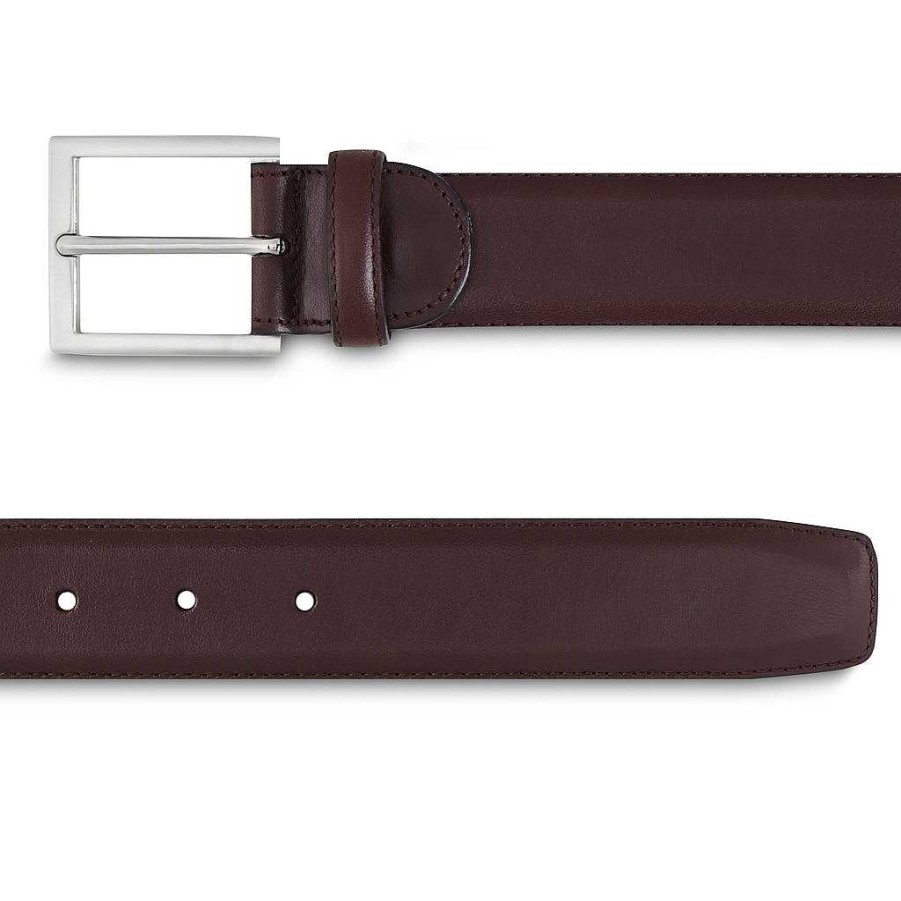 LodinG Men'S Belt In Brown Smooth Leather Clearance