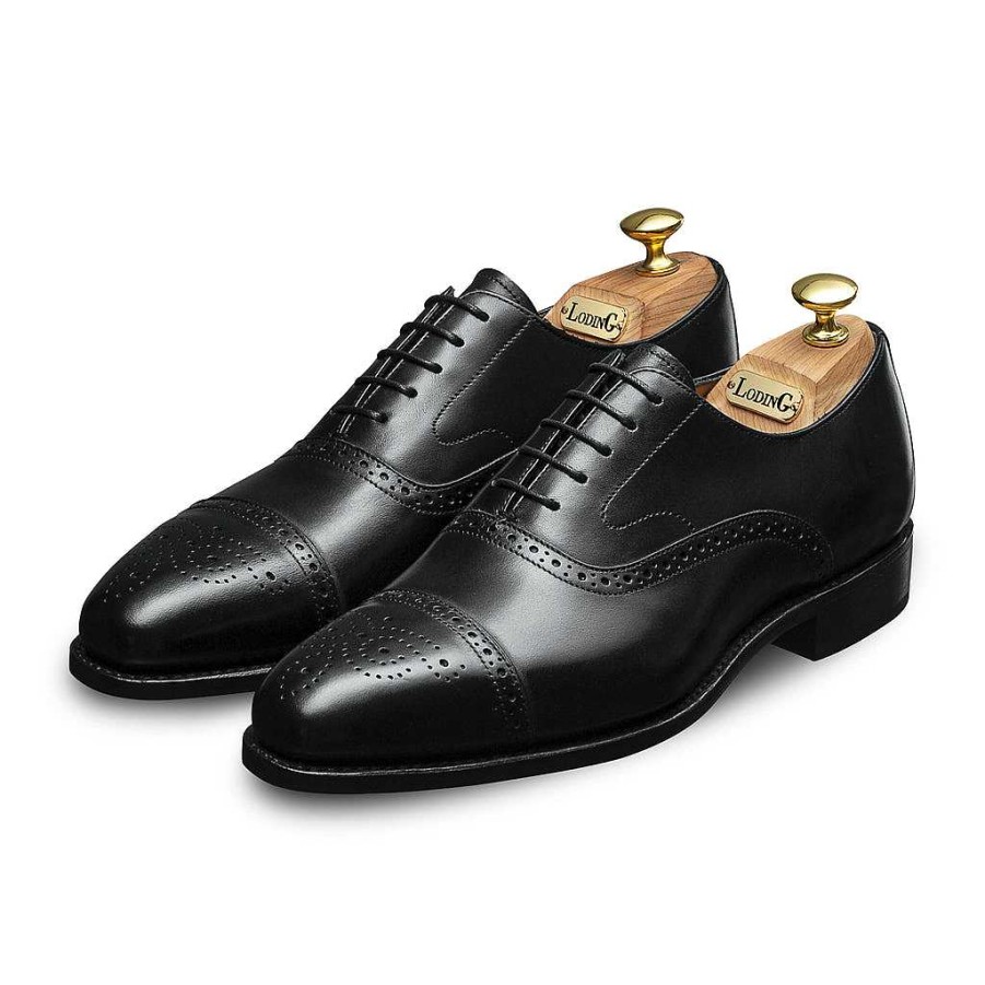 LodinG Oxford Brogue Newton 318 Black Wholesale