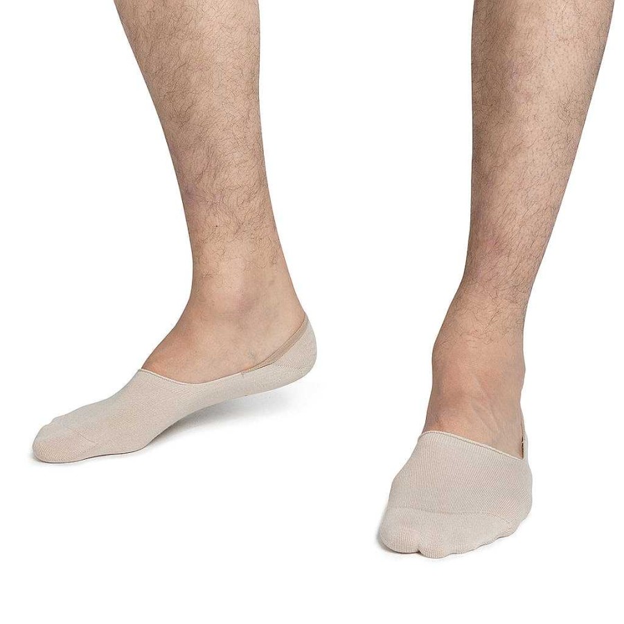 LodinG Beige Invisible Socks Online