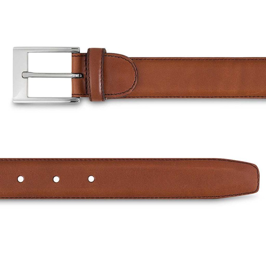 LodinG Smooth Leather Belt 30Mm Gold Online