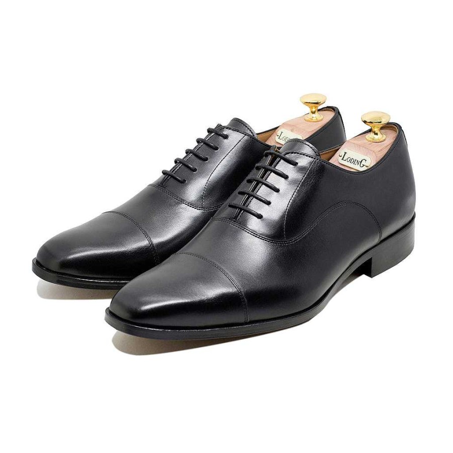 LodinG Albano Straight Toe Oxford Shoes 1001 Black New