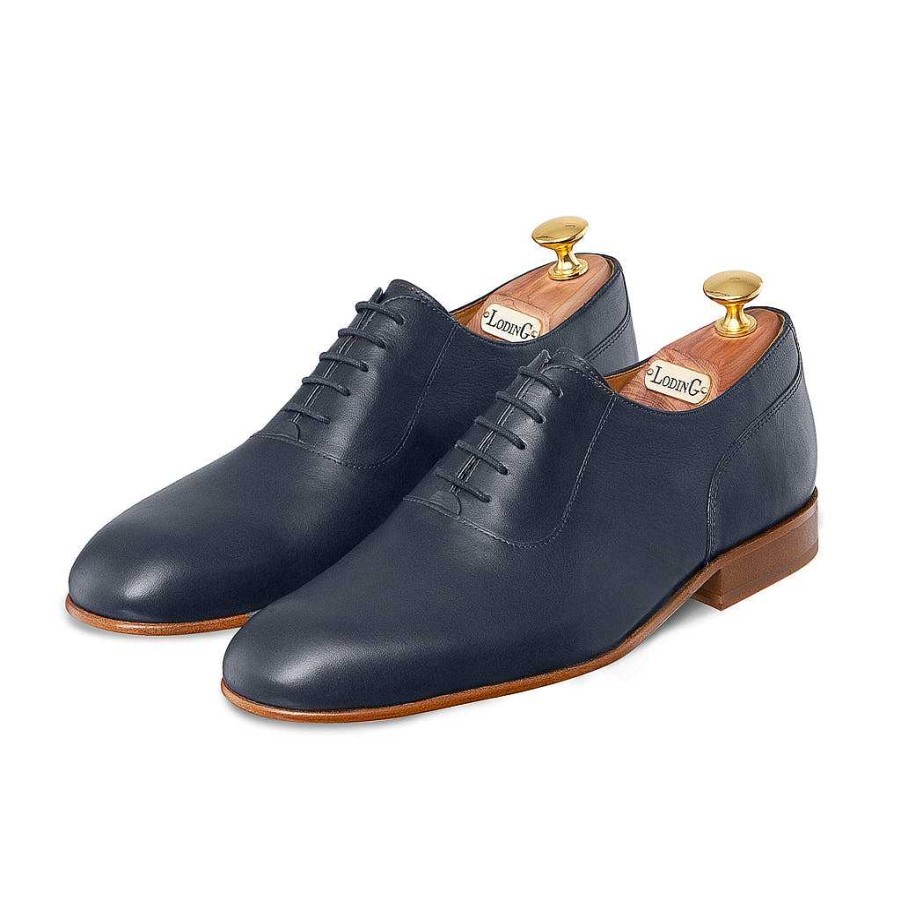 LodinG Richelieu Serge 1013 Navy Blue Clearance