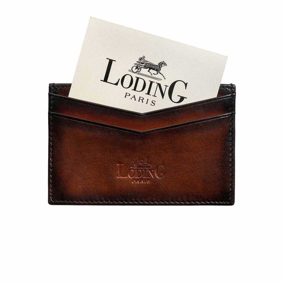 LodinG Blue Leather Card Holder Best