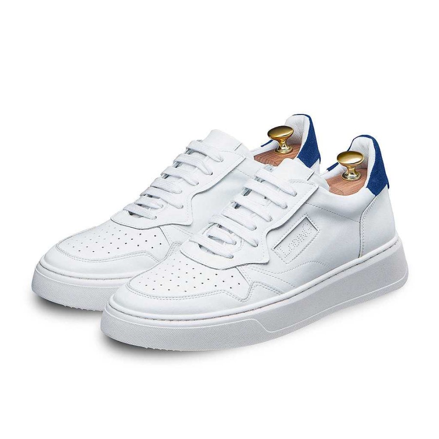 LodinG Lioni 717 Sneakers White/Royal Blue Hot