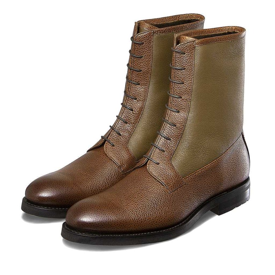 LodinG Balmoral Almaty Lined Ankle Boots 323 Armagnac New